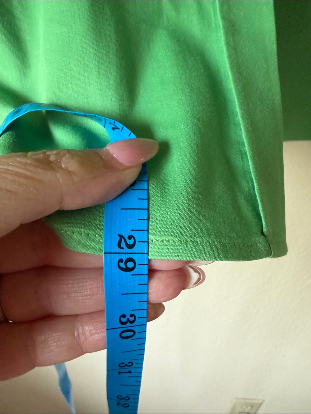 Chicos Classic Green Button-Front Women's Shirt, Size 16 - Picture 9 of 9